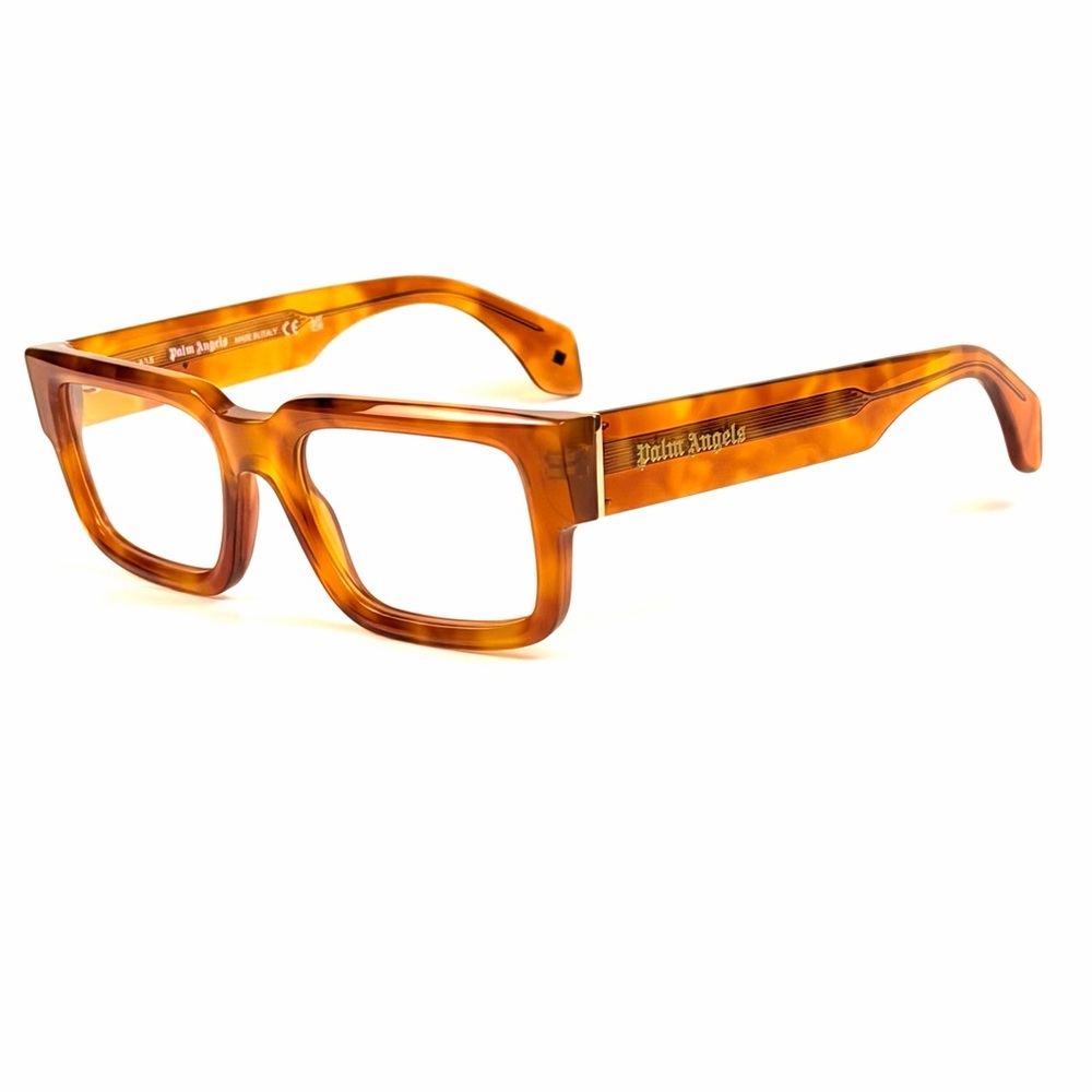 Palm Angels PERJ003 6E00 Warm Havana 54mm Eyeglasses NWT - Picture 7 of 10